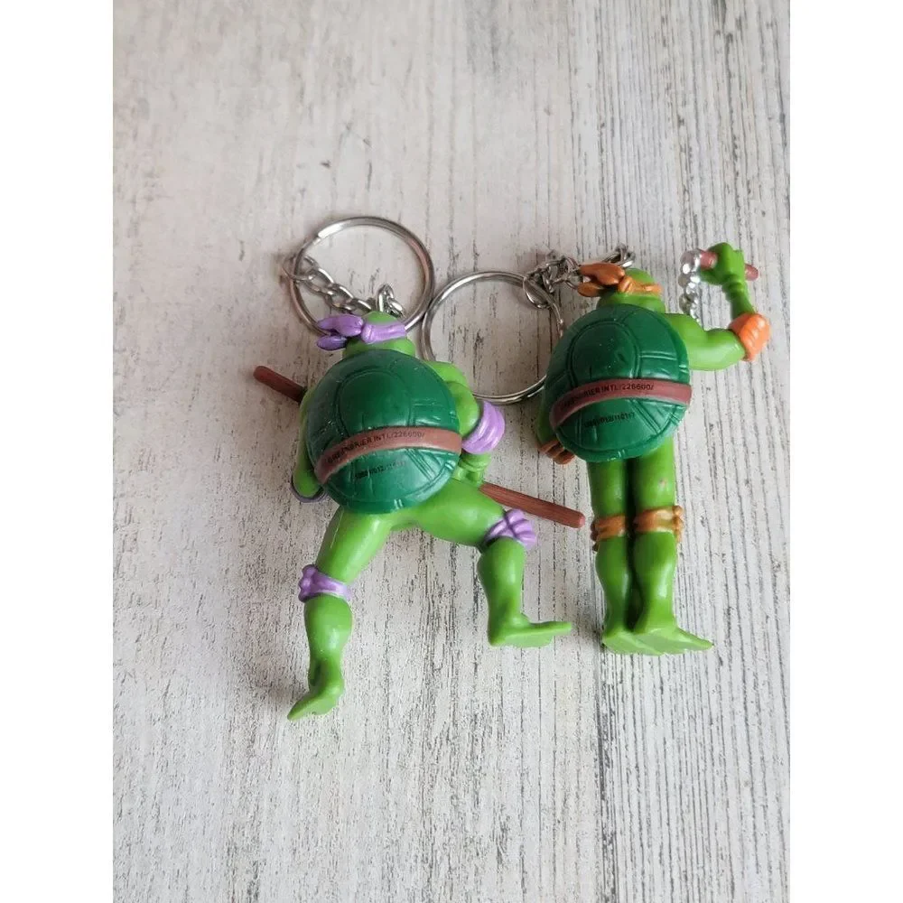 Teenage Mutant Donatello Michelangelo Ninja‎ Turtles keychain 2015